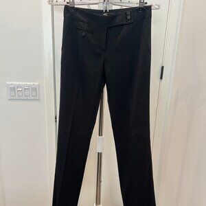 BCBGMAXAZRIA Womens Straight Leg with slit and functional pockets size 2